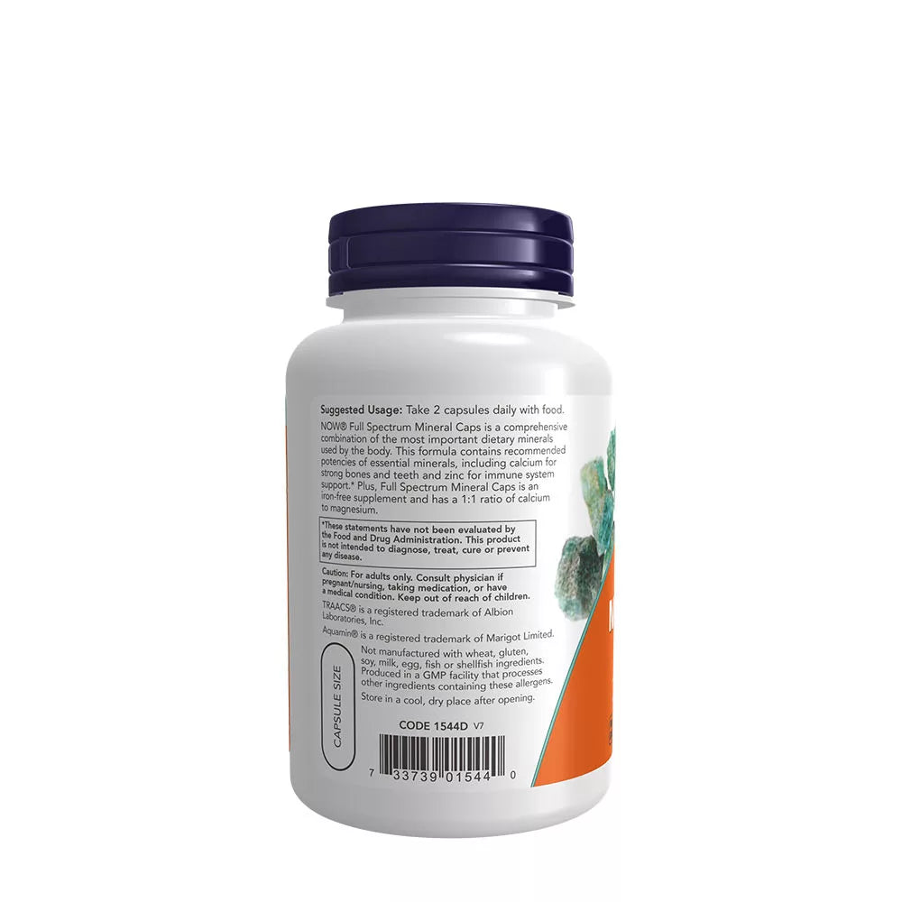 Now Foods Full Spectrum Mineral Caps (120 Capsules)