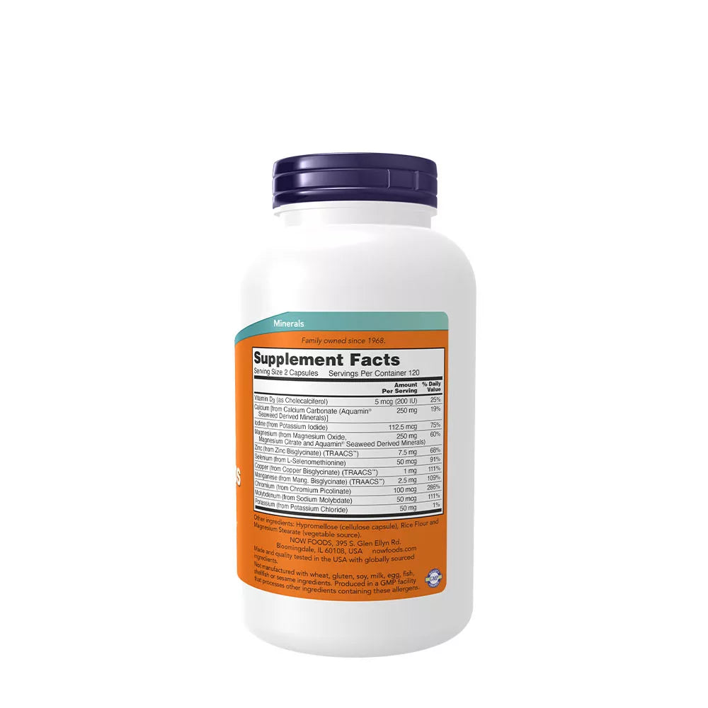 Now Foods Full Spectrum Mineral Caps (240 Capsules)