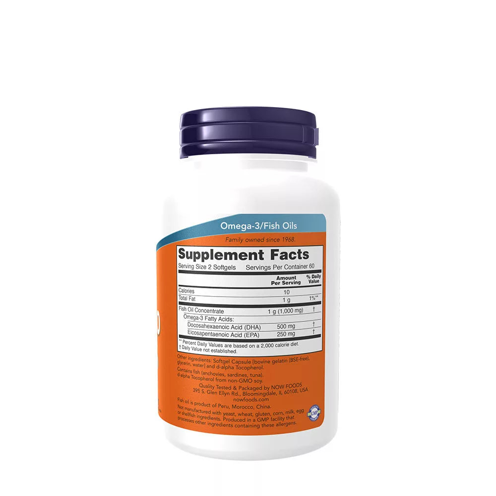 Now Foods DHA-250 (120 Softgels)