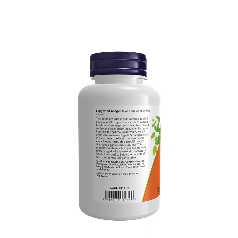 Now Foods Garlic 5000 (90 Tablets)