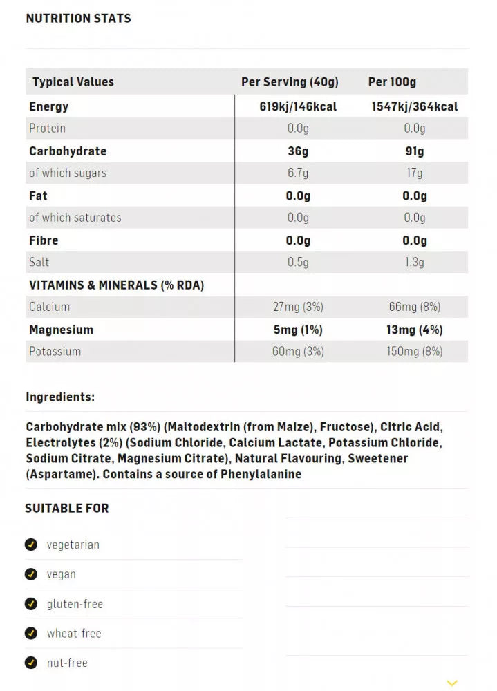 Science in Sport GO Electrolyte Powder (1600 g, Blackcurrant)