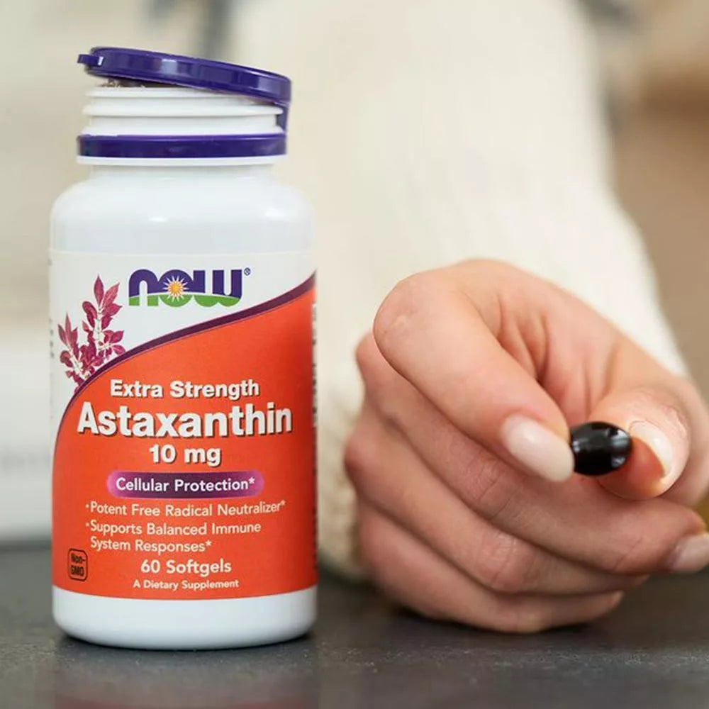 Now Foods Astaxanthin 4 mg (90 Softgels)