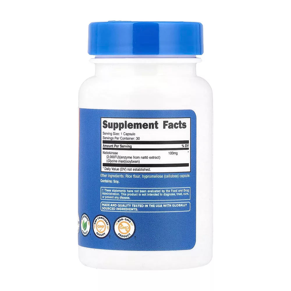 Nutricost Nattokinase 2,000 FU (30 Capsules)