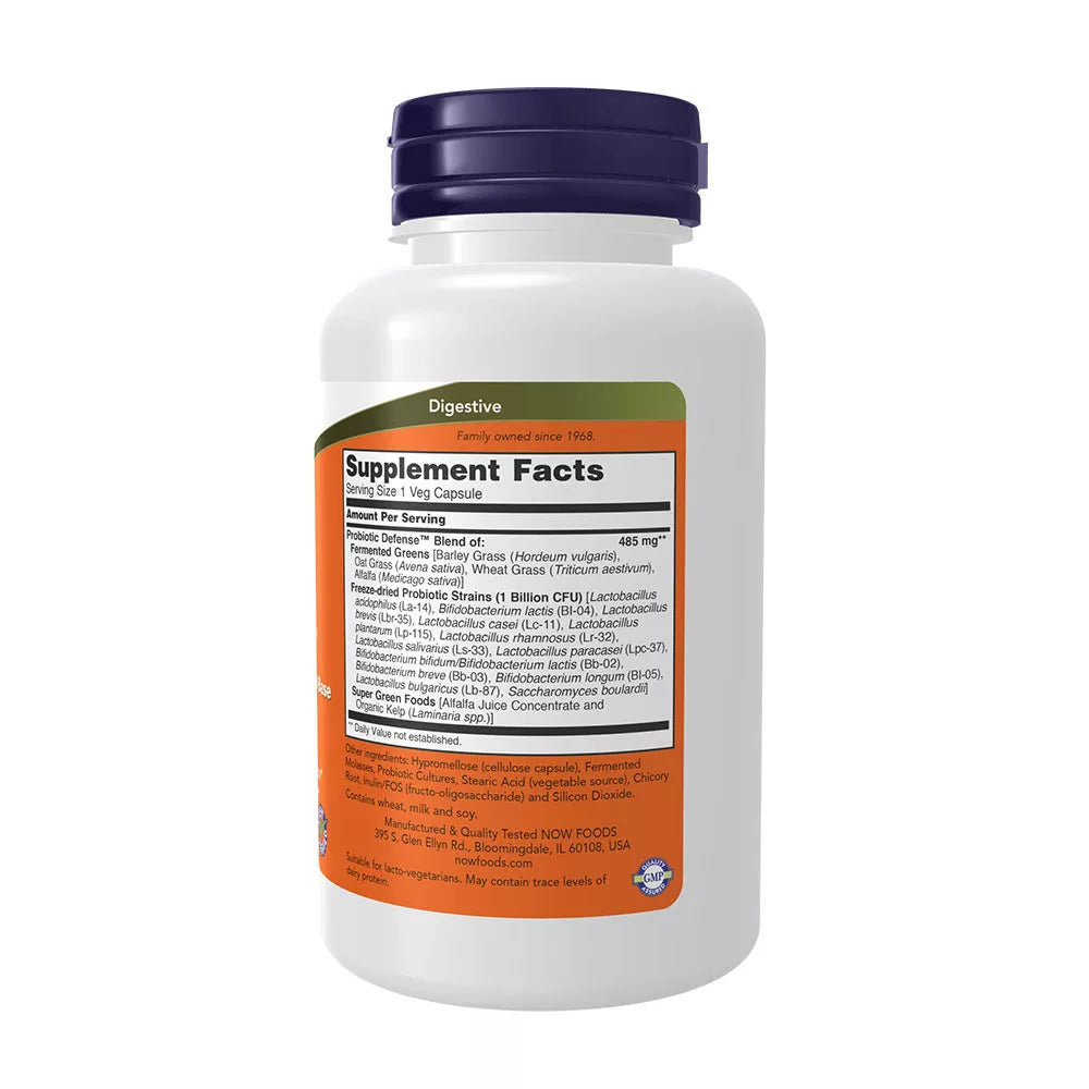 Now Foods Probiotic Defense™ (90 Veg Capsules)