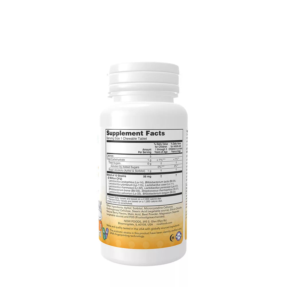 Now Foods BerryDophilus™ (60 Chewables)