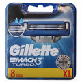 Gillete Mach3 Turbo 8 Units XL
