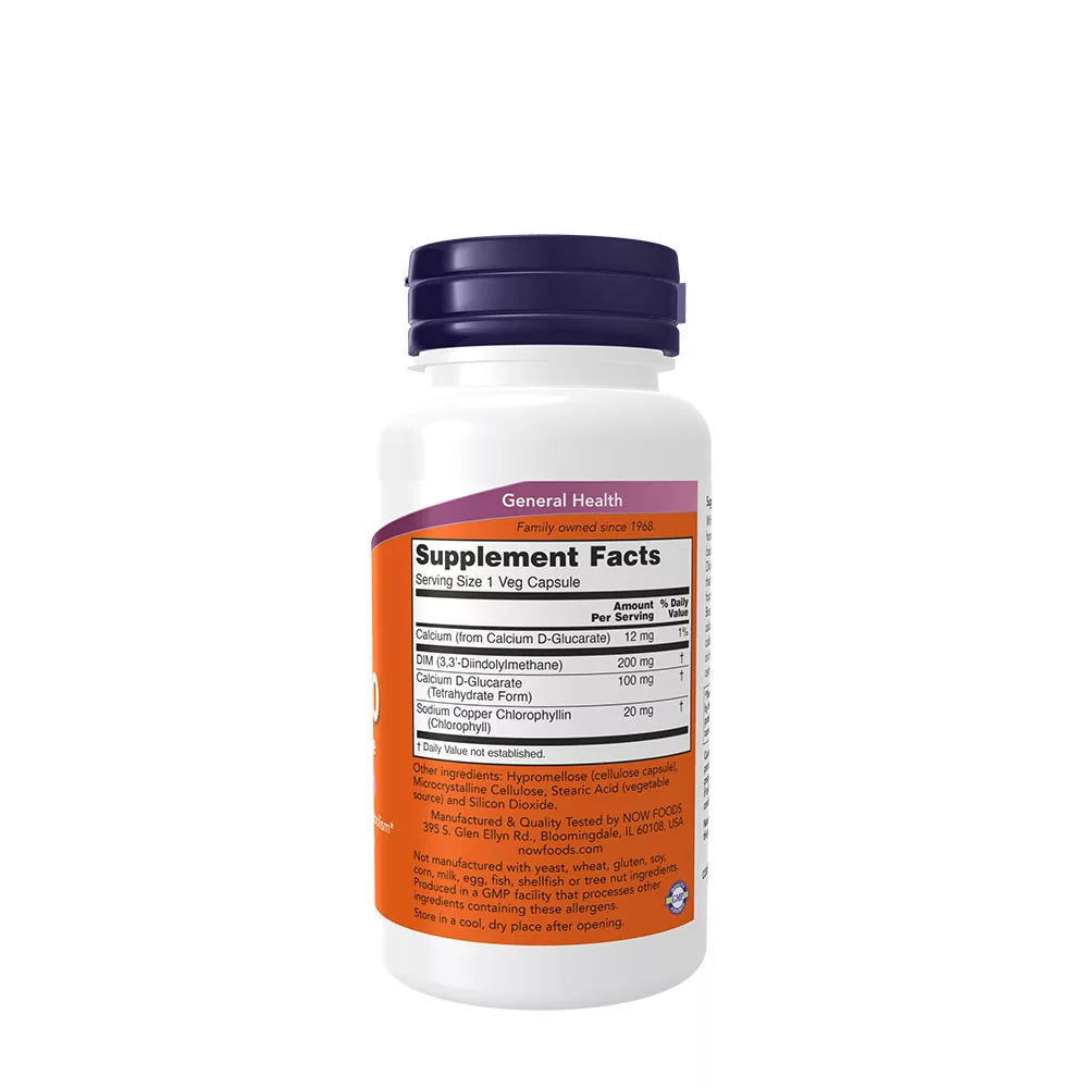Now Foods DIM 200 Diindolylmethane (90 Veg Capsules)