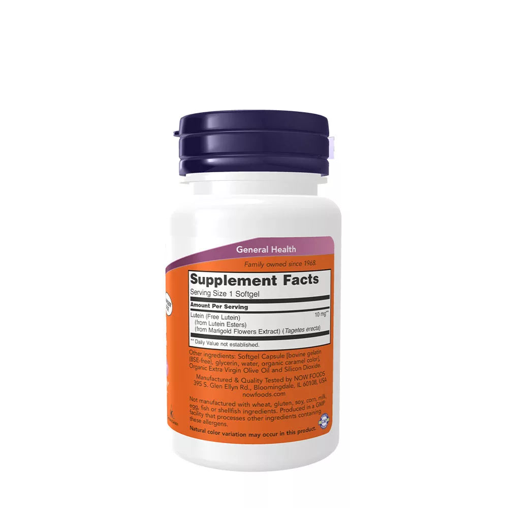 Now Foods Lutein 10MG From Esters (120 Softgels)