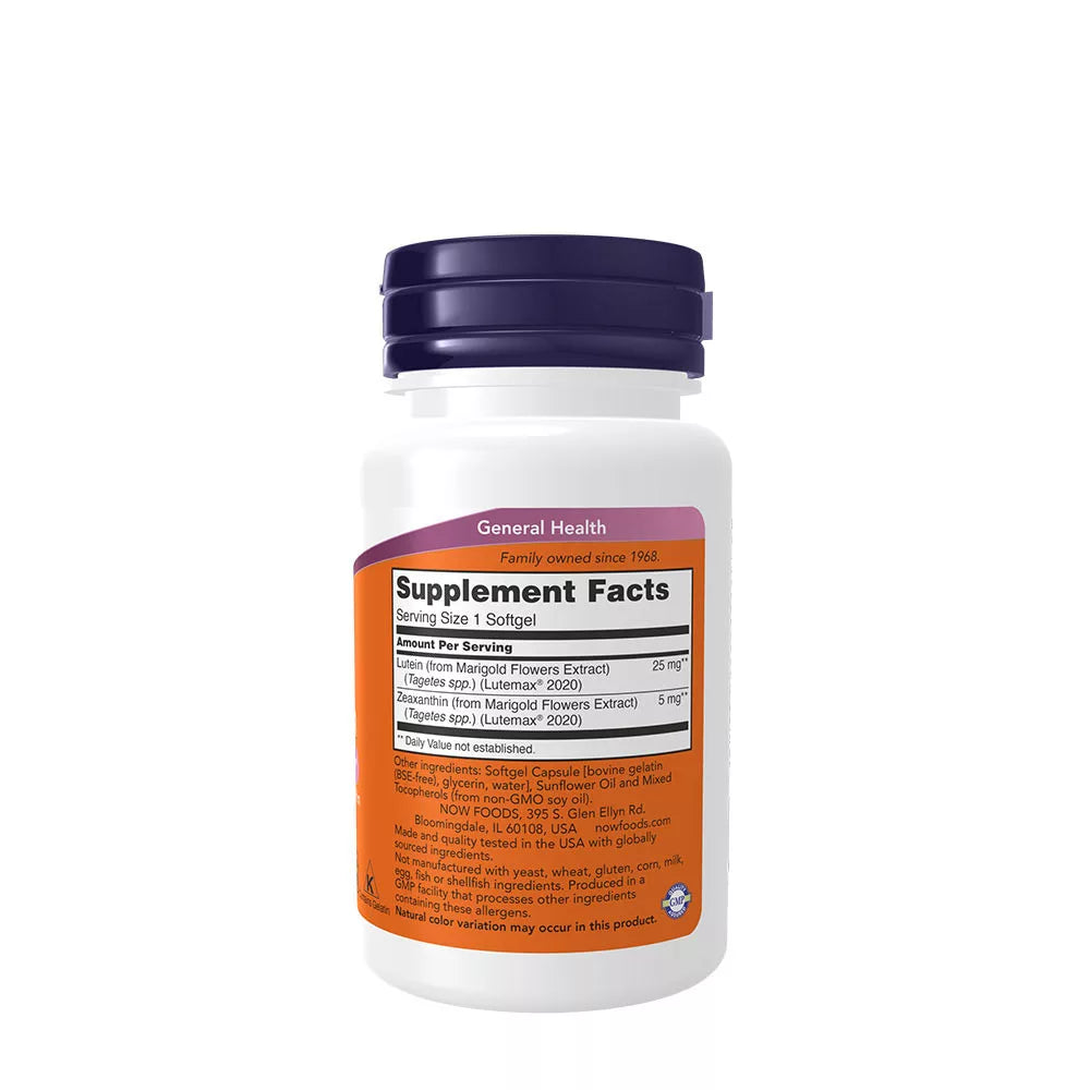 Now Foods Lutein & Zeaxanthin (60 Softgels)