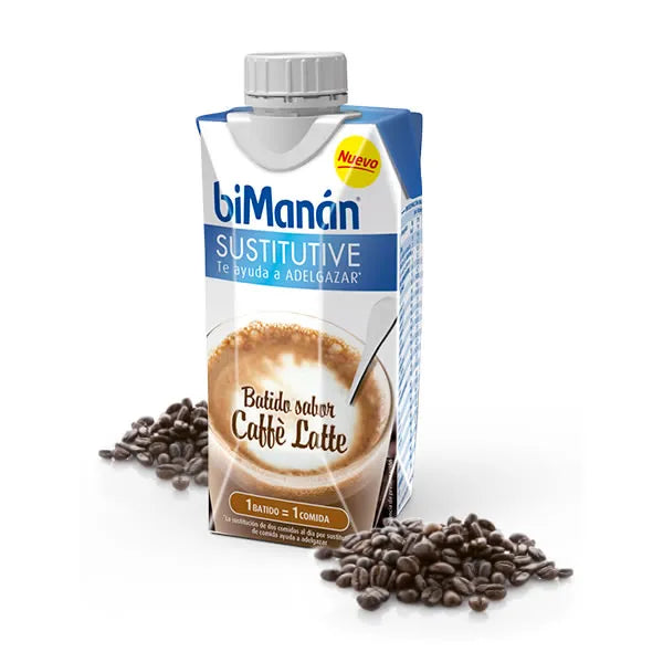Bimanán Sustitutive Caffé Latte-Flavoured Milkshake 330ml