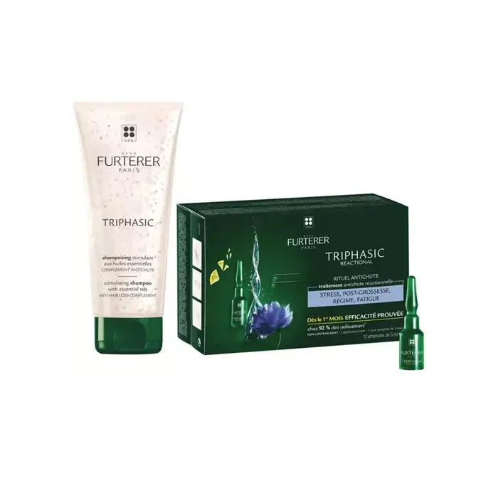 Rene Furterer Triphasic Reactional Hair Loss Treatment 12x5ml Set 2 Pieces