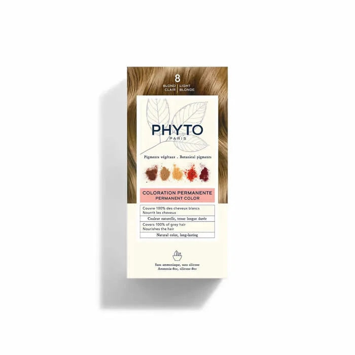 Phyto Hair Colour By Phytocolor 8 Light Blonde 180g