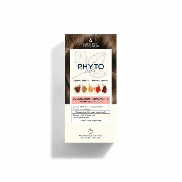 Phyto Hair Colour By Phytocolor 6 Dark Blonde 180g