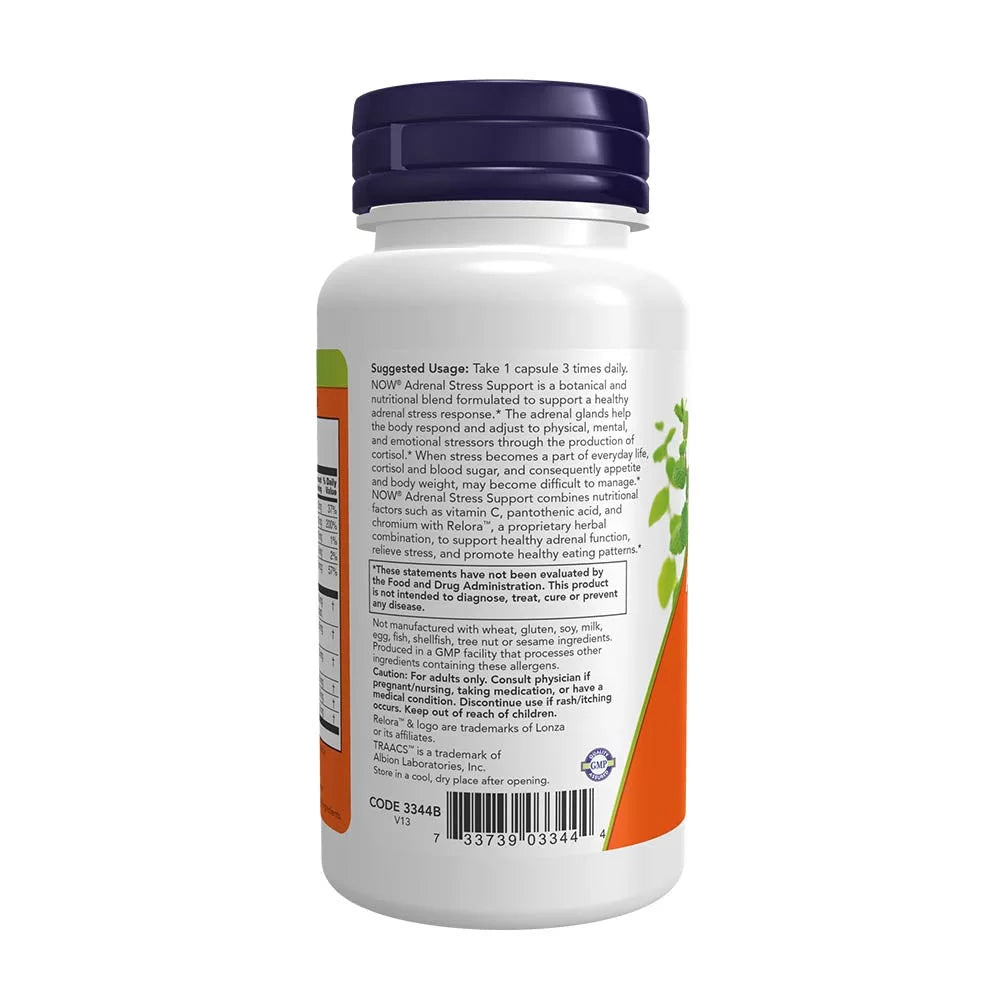 Now Foods Adrenal Stress Support with Relora (90 Veg Capsules)