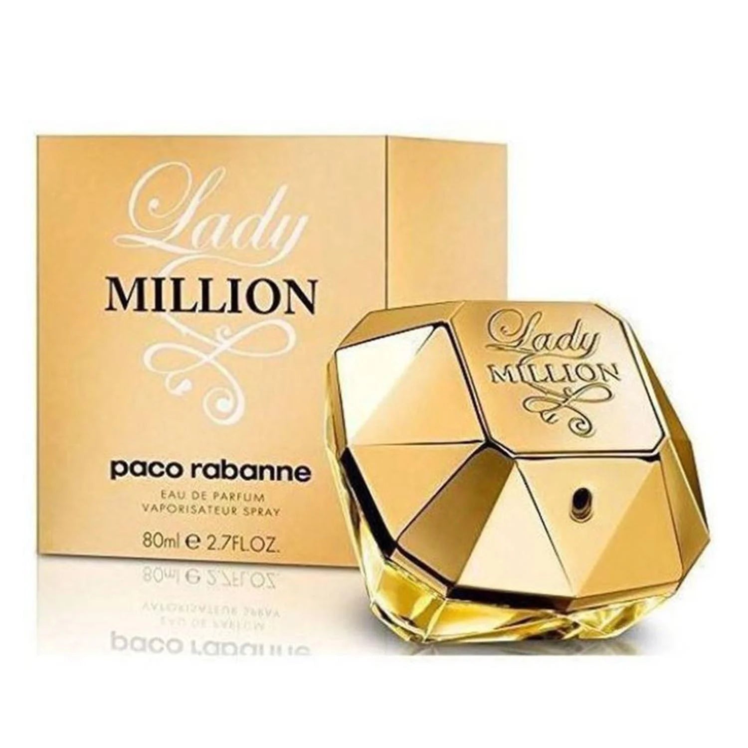 Paco Rabanne Lady Million Eau De Parfum 80ml Spray