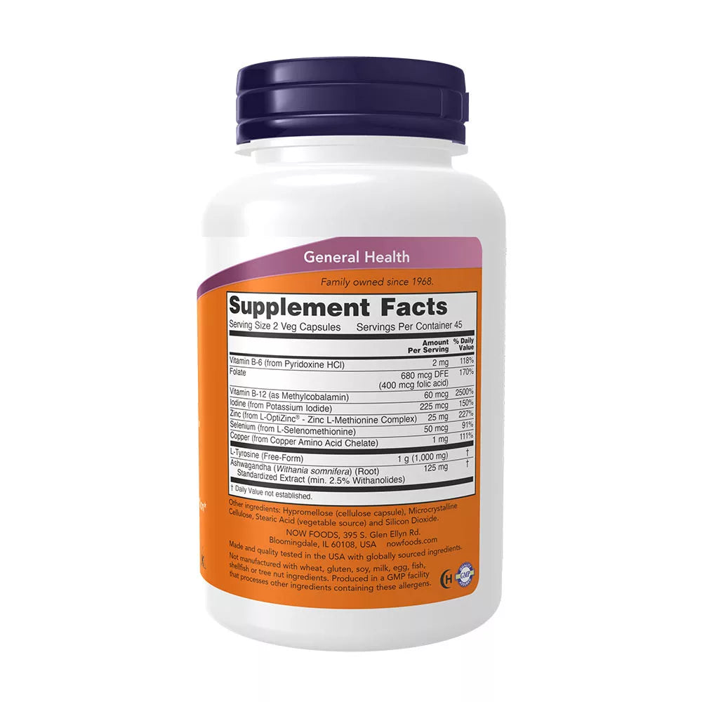 Now Foods Thyroid Energy™ (90 Veg Capsules)