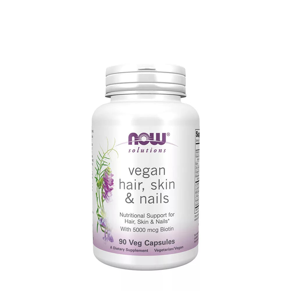 Now Foods Hair, Skin & Nails, Vegan (90 Veg Capsules)
