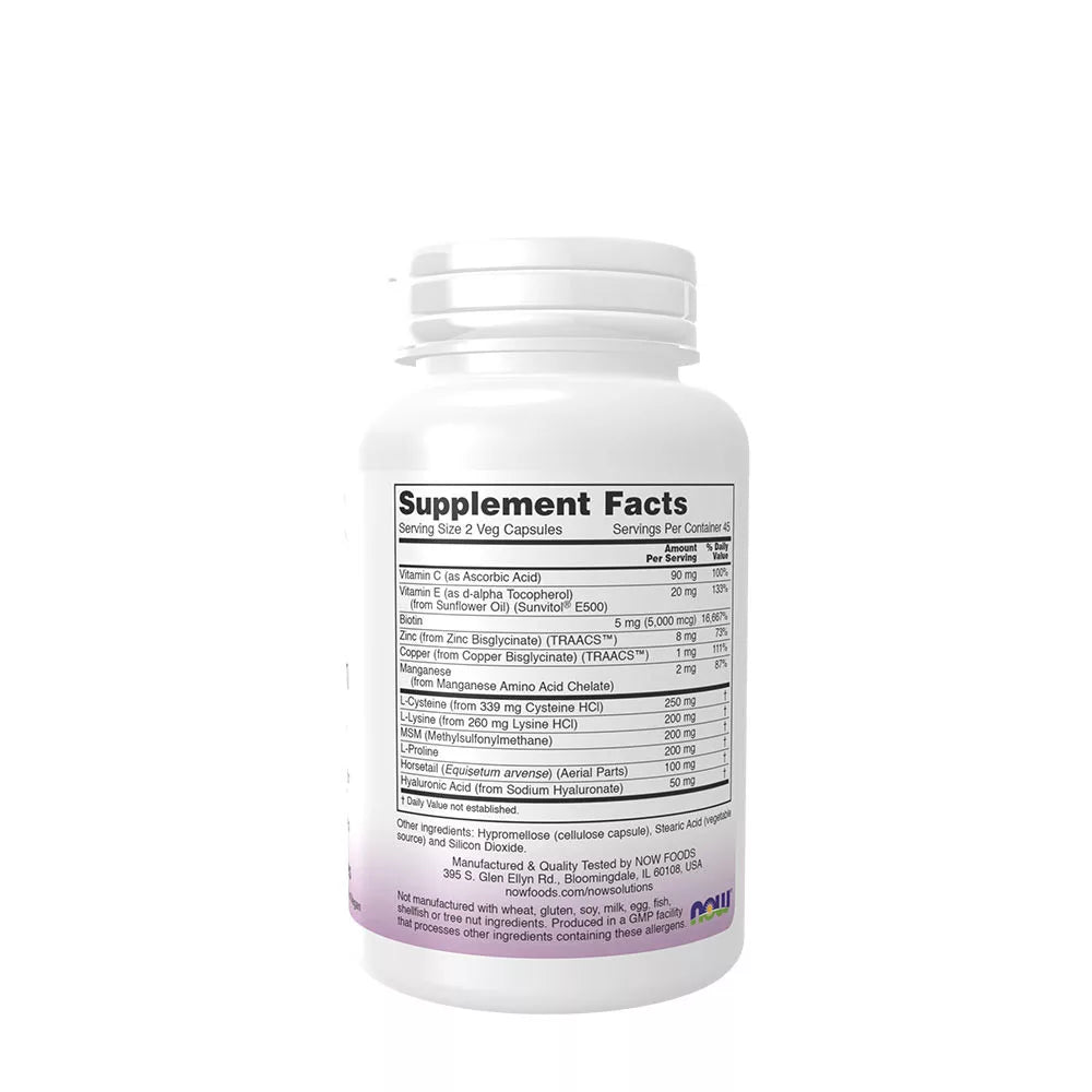 Now Foods Hair, Skin & Nails, Vegan (90 Veg Capsules)