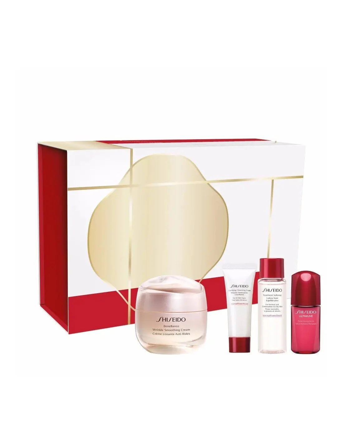 Shiseido Benefiance Wrinkle Smoothing Cream Estuche 4 Piezas