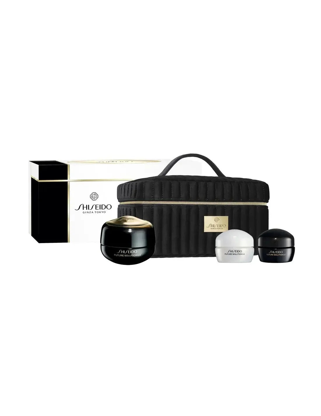 Shiseido Future Solution Lx Crema Contorno De Ojos y Labios Estuche 4 Piezas