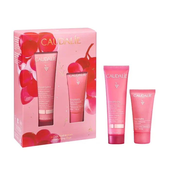 Caudalie VinoHydra Sorbet Cream 60ml Set 2 Pieces