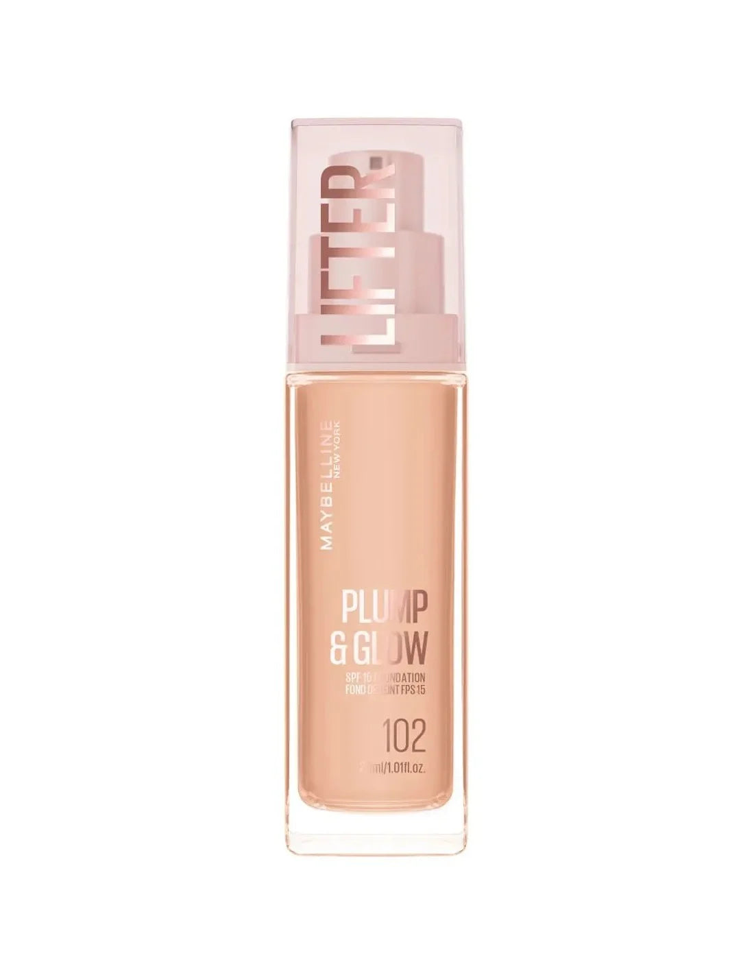 Maybelline Lifter Plump y Glow Base 102 30ml