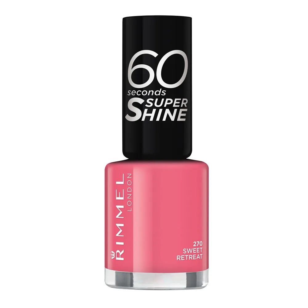 Rimmel London 60 Seconds Super Shine Nail Lacquer 270 Sweet Retreat