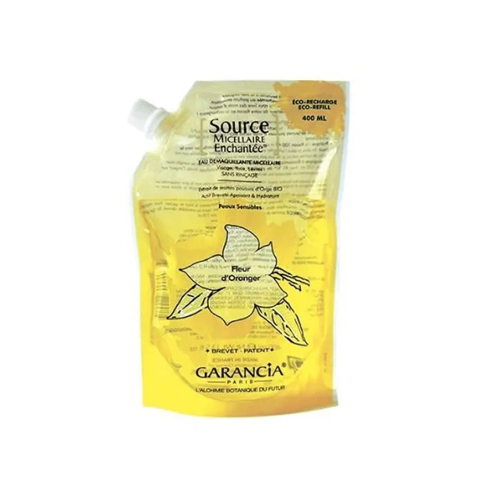 Garancia Source Micellaire Enchanté Orange Blossom Eco-Refill Makeup Remover 400ml