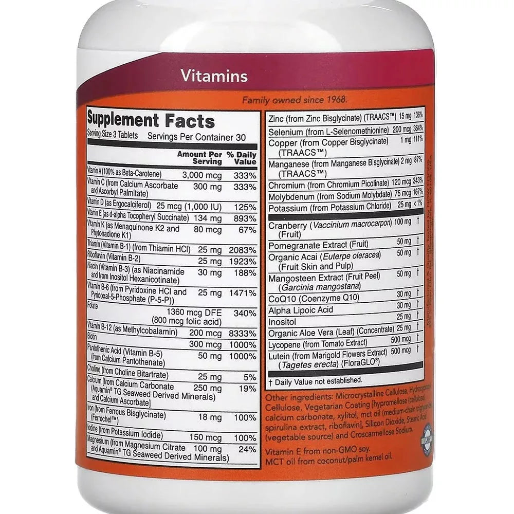 Now Foods Eve Women's Multiple Vitamin (90 Tablets)