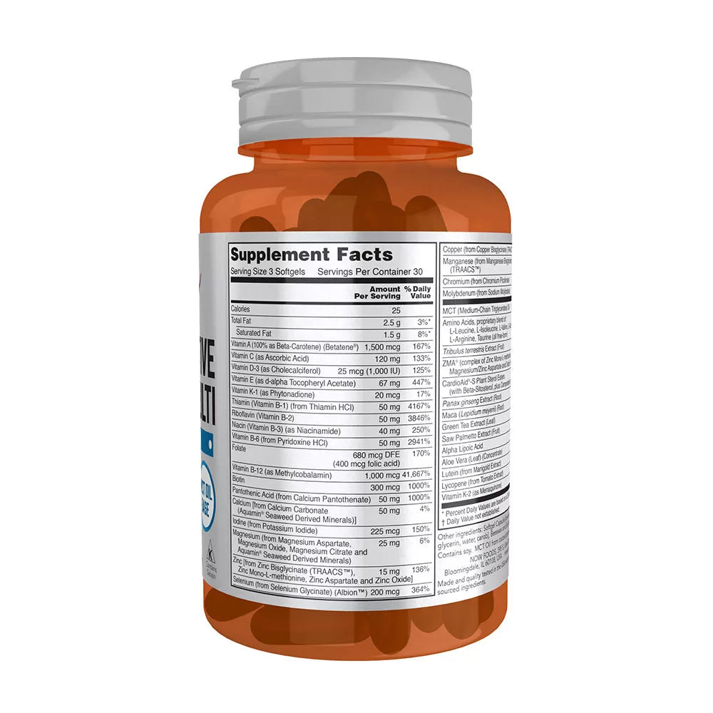 Now Foods Men's Active Sports Multi (90 Softgels)