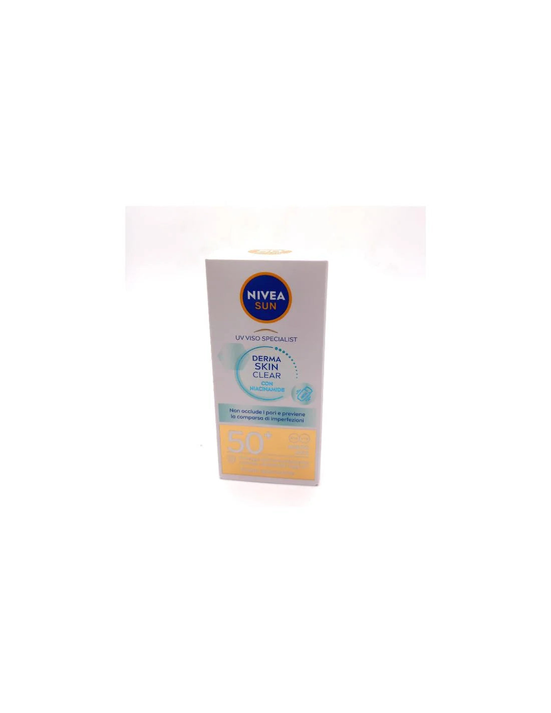 Nivea Sun Facial Uv Crema Solar Niacinamide Piel Clara Sfp50 40ml