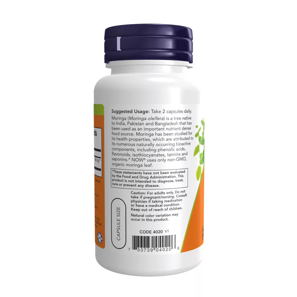 Now Foods Moringa Leaf (90 Capsules)