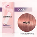 Wella Shinefinity Zero Lift Glaze Tinte 07-59 Strawberry Wine 60ml 1un