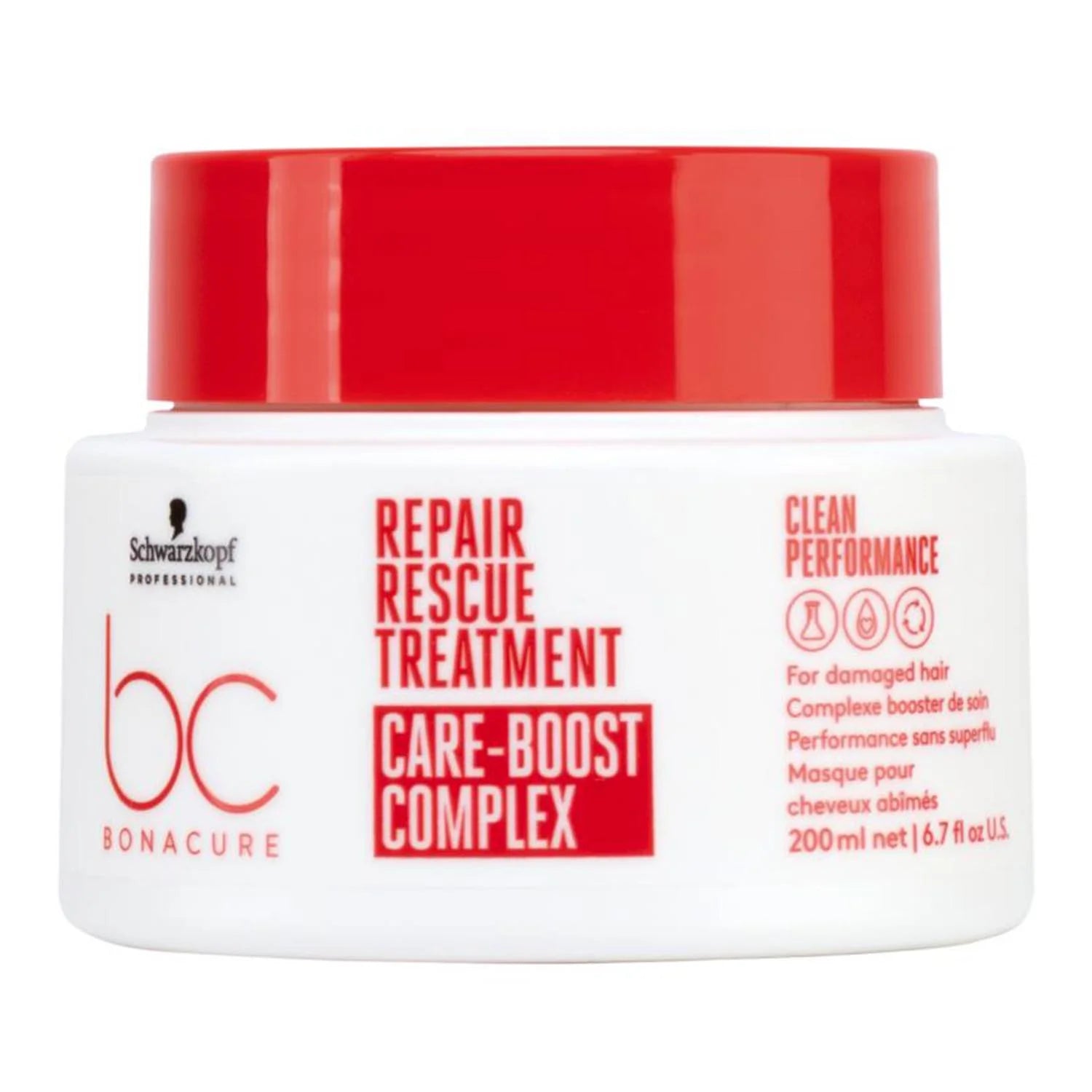 Schwarzkopf Bonacure Repair Rescue Tratamiento Care-Boost Tarro Tarro 200ml