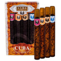Cuba Classic Gift Set Cuba Gold EDT 35 ml, Cuba Orange EDT 35 ml, Cuba Red EDT 35 ml, Cuba Blue EDT 35 ml 140ml