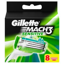 Mach 3 Sensitive - Replacement head 8.0ks