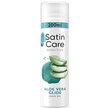 Satin Care Shave Aloe Vera Gel (Dry Skin) - Shaving Gel 200ml