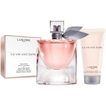 La Vie Est Belle Gift Set EDP 30 ml body lotion and La Vie Est Belle 50 ml 30ml