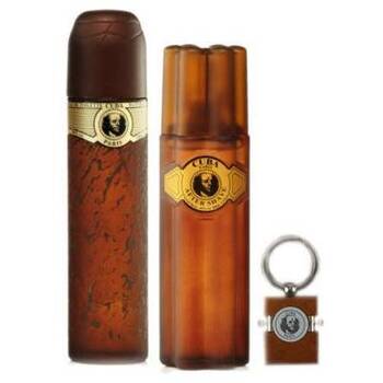 Cuba Gold Gift Set EDT 100 ml After Shave Cuba Gold 100 ml and keychain 100ml