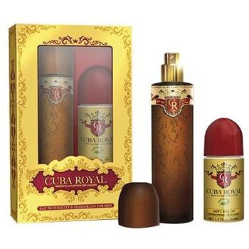 Cuba Royal Gift Set EDT 100 ml deodorant roll-on Cuba Royal 50 ml 100ml