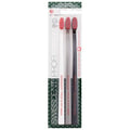 Colours Soft-Medium (2 + 1 FREE Black + White + Grey) - Set toothbrushes