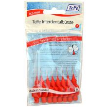 Interdental Brush Normal (0.5 mm red ) - interdental toothbrushes 6.0ks