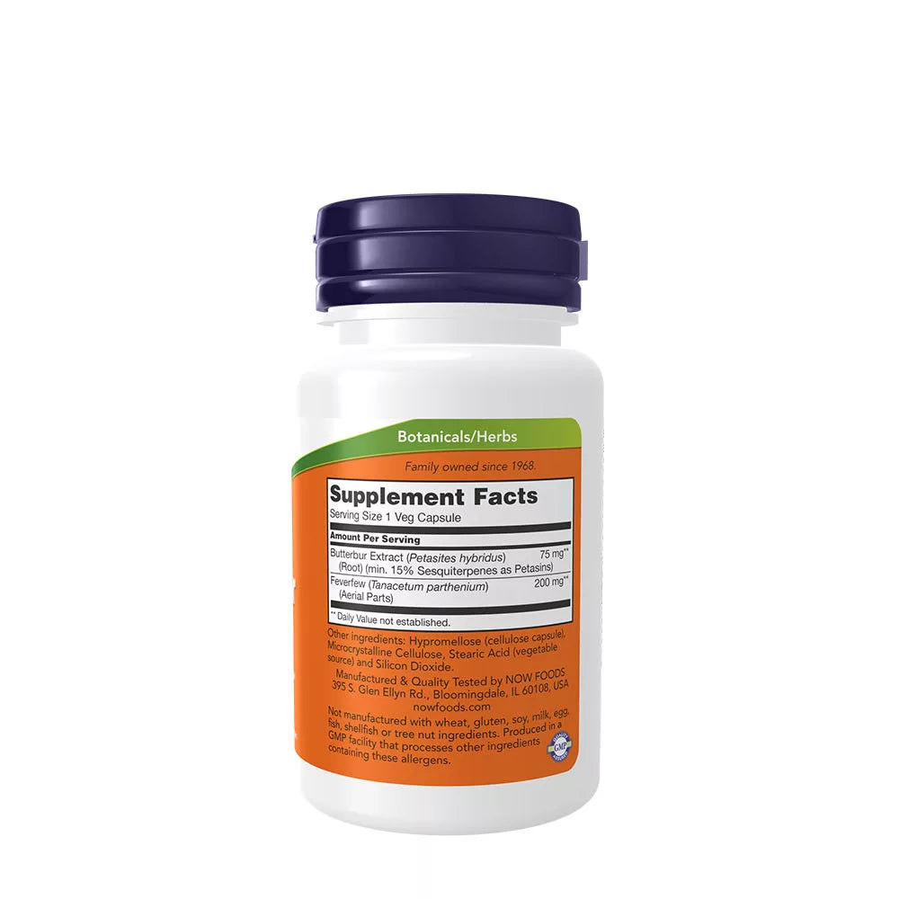 Now Foods Butterbur (60 Veg Capsules)