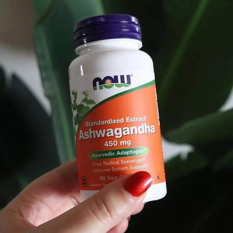 Now Foods Ashwagandha 450 mg (90 Veg Capsules)