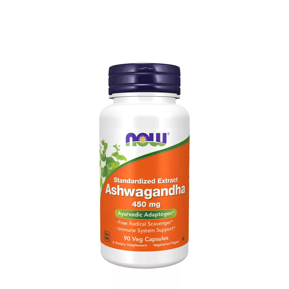 Now Foods Ashwagandha 450 mg (90 Veg Capsules)