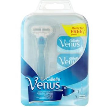 Venus - Shaver for Women + 5 replacement heads