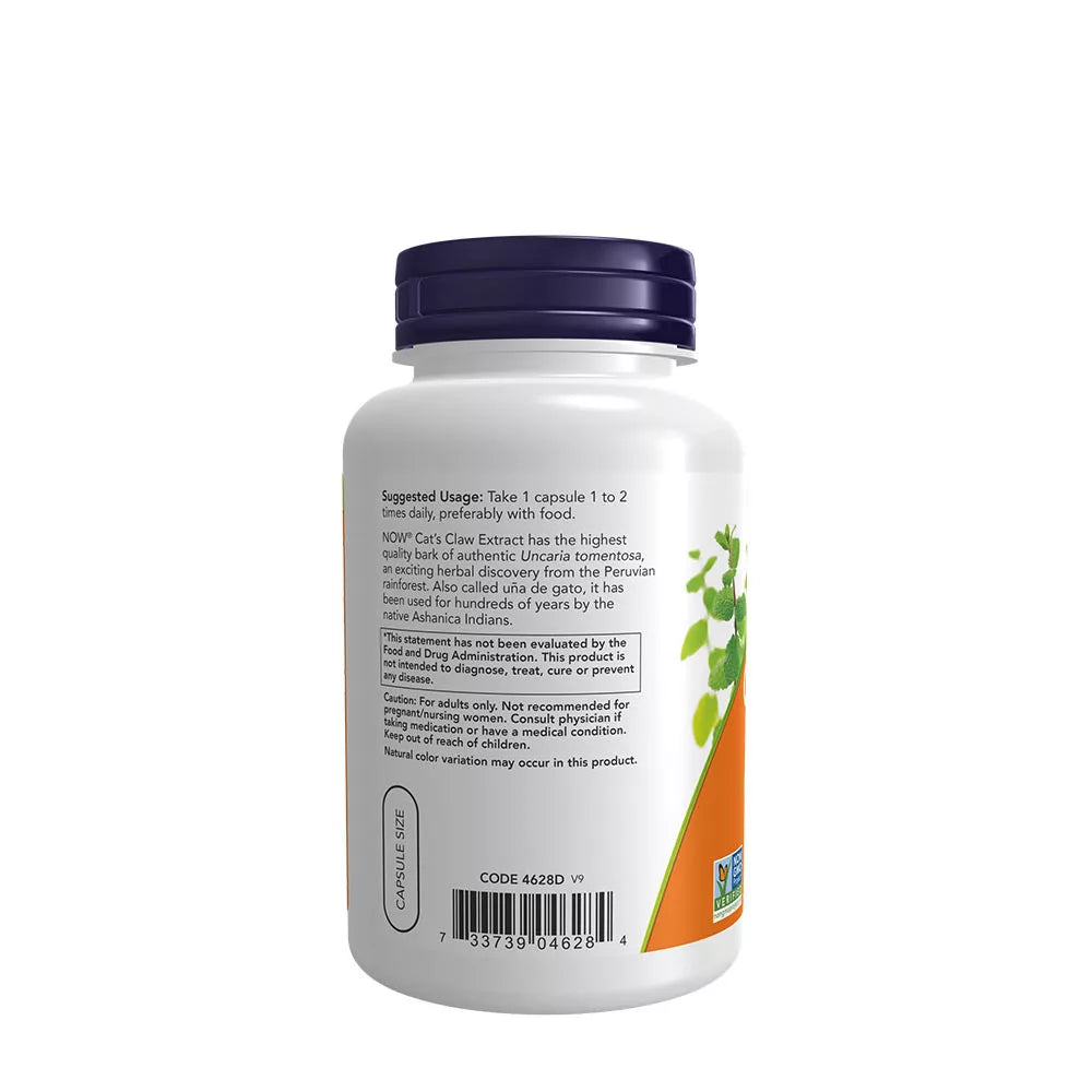 Now Foods Cat's Claw Extract (120 Veg Capsules)