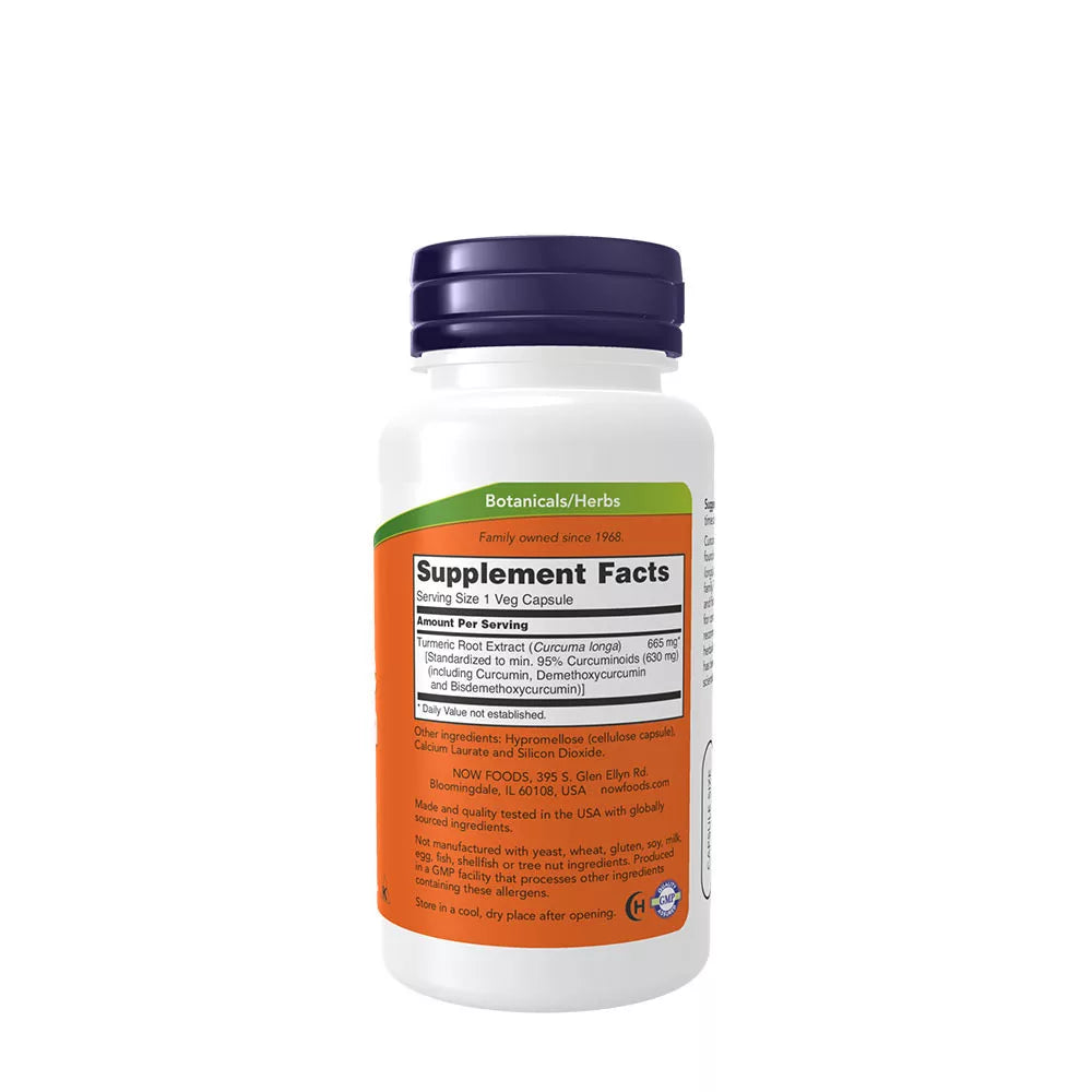 Now Foods Curcumin (60 Veg Capsules)