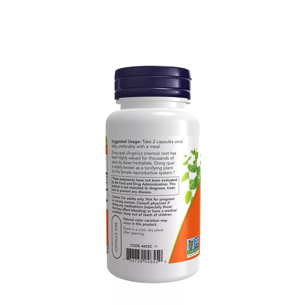 Now Foods Dong Quai 520 mg (100 Veg Capsules)