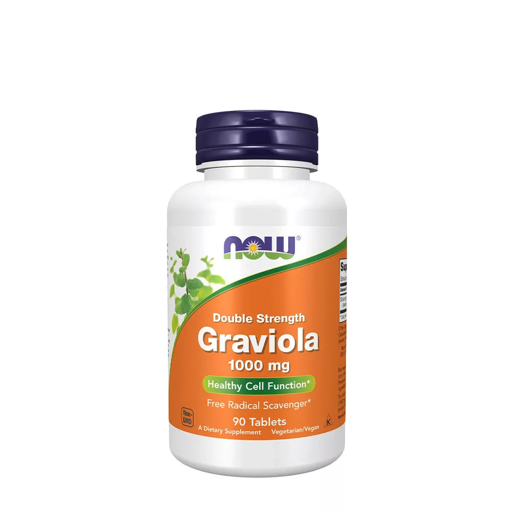 Now Foods Graviola 1000 mg (90 Tablets)